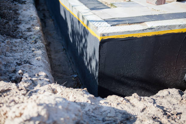 Residential Interior Drainage System installation at a Riverview, SC home by SJ Waterproofing Pros